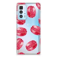 Motorola Edge 20 Pro | Siliconen Case | Pink Macarons