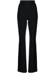 CHIARA BONI La Petite Robe pantalon évasé Venusette à taille haute - Noir