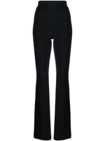 CHIARA BONI La Petite Robe pantalon évasé Venusette à taille haute - Noir - thumbnail