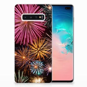 Samsung Galaxy S10 Plus Silicone Back Cover Vuurwerk