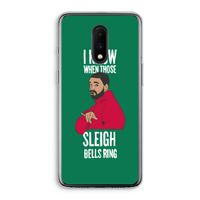 Sleigh Bells Ring: OnePlus 7 Transparant Hoesje