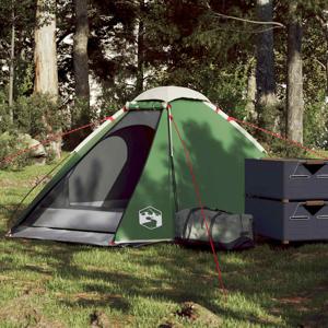 VidaXL Koepeltent 2-persoons waterdicht groen