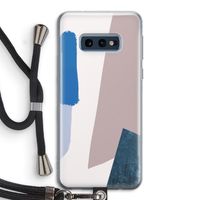 Lapis: Samsung Galaxy S10e Transparant Hoesje met koord