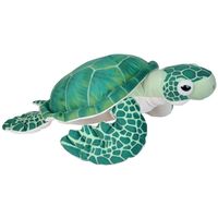 Wild Republic knuffelschildpad Living Ocean 64 cm pluche groen - thumbnail
