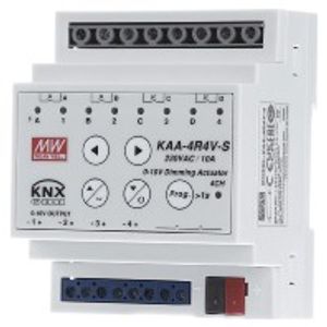 KAA-4R4V-10S  - KNX Dimming actuator Secure Version 4fold 10A