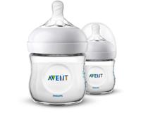 Philips Avent - Natural Babyfles - 0+ maanden - 2 x 125ml - SCF030/27 - Voor langzame toevoer - thumbnail