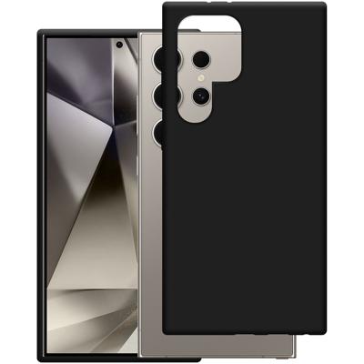 Just in Case Soft TPU Case voor Samsung S24 Ultra Telefoonhoesje Zwart