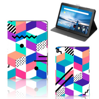 Lenovo Tablet M10 Tablet Beschermhoes Blokken Kleurrijk - thumbnail