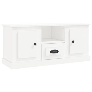 The Living Store TV-meubel - Trendy - Meubel - 100 x 35.5 x 45 cm - Wit