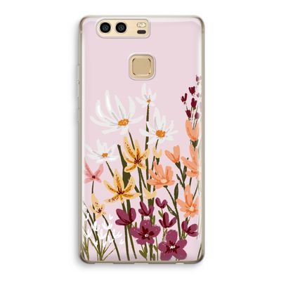 Painted wildflowers: Huawei P9 Transparant Hoesje