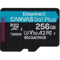 Kingston Technology 256GB microSDXC Canvas Go! Plus Gen4 200R A2 U3 enkel pakket zonder adapter Kingston Technology 256GB microSDXC Canvas Go! Plus Gen4 200R A2 U3 enkel pakket zonder adapter