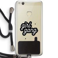 Girl Gang: Huawei Ascend P10 Lite Transparant Hoesje met koord