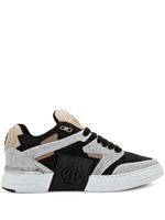 Philipp Plein Strass crystal-embellished sneakers - Noir