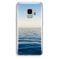 Water horizon: Samsung Galaxy S9 Transparant Hoesje
