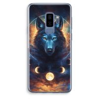 Wolf Dreamcatcher: Samsung Galaxy S9 Plus Transparant Hoesje