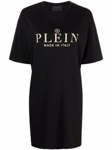 Philipp Plein robe Iconic Plein à manches courtes - Noir