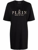 Philipp Plein robe Iconic Plein à manches courtes - Noir