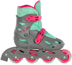 Playlife Inline skates Riddler hardboot 82A grijs maat 35-38