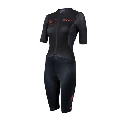 Zone3 Aeroforce X II trisuit korte mouw zwart dames