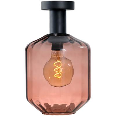 Masterlight Plafondlamp - Ø 19cm -Porto met Jagger red glas - 5710-05-05-03-9