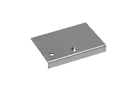 Verbindingsplaatje t.b.v. daktrim Brute 45 mm