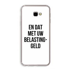 Belastinggeld: Samsung Galaxy J4 Plus Transparant Hoesje