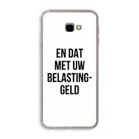 Belastinggeld: Samsung Galaxy J4 Plus Transparant Hoesje