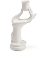 Jonathan Adler porte-bougies Eve en porcelaine (18,4cm x 11,4cm) - Blanc - thumbnail