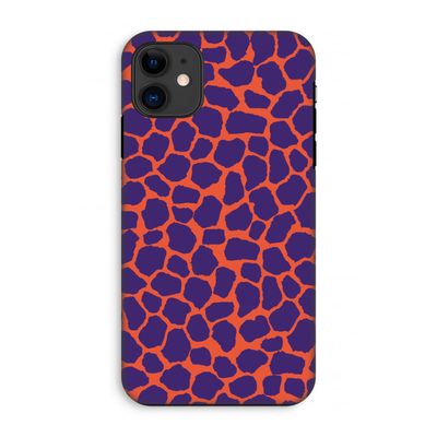 Purple Giraffe: iPhone 11 Tough Case
