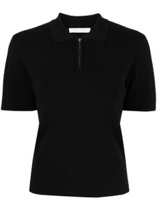 Dion Lee polo à col zippé - Noir