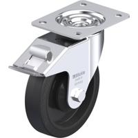 Blickle LE-POEV 161KA-FI Zwenkwiel met rem Wieldiameter: 160 mm Draagvermogen (max.): 300 kg 1 stuk(s)
