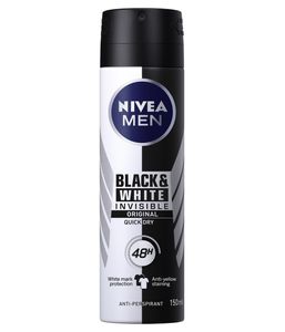 Nivea for Men Invisible for black & white Deodorant Deospray 150 mL