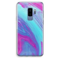 Zweverige regenboog: Samsung Galaxy S9 Plus Transparant Hoesje