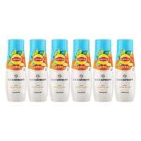Set van 6 Lipton Ice Tea Concentrates Perziksmaak zonder suiker SODASTREAM - 440 ml
