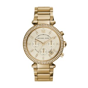 Michael Kors MK5354 Horloge Parker Chrono staal goudkleurig 39 mm