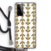 Musketon Anchor: OnePlus 9 Pro Transparant Hoesje met koord