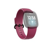 Hama Polsband Voor Fitbit Versa3/Sense Polsband Universeel Bordeaux Hama Polsband Voor Fitbit Versa3/Sense Polsband Universeel Bordeaux