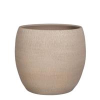 Mica Decorations Morgan Bloempot - 33x33x31 cm - Terracotta - Taupe