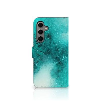 Hoesje Samsung Galaxy S24 FE Painting Blue