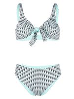 Fisico bikini à imprimé géométrique - Bleu - thumbnail