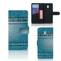 Xiaomi Redmi 8A | Wallet Case | met Pasjes | Jeans