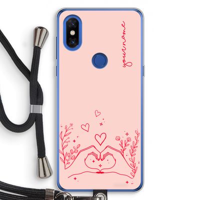Love is in the air: Xiaomi Mi Mix 3 Transparant Hoesje met koord