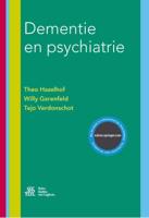 Dementie en psychiatrie (Paperback)