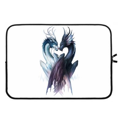 Yin Yang Dragons: Laptop sleeve 13 inch Yin Yang Dragons: Laptop sleeve 13 inch