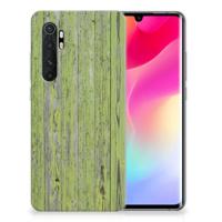 Xiaomi Mi Note 10 Lite | Bumper Hoesje | Green Wood