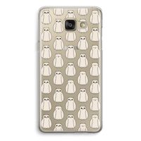 Uilen: Samsung Galaxy A5 (2016) Transparant Hoesje