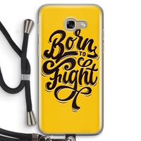 Born to Fight: Samsung Galaxy A5 (2017) Transparant Hoesje met koord