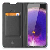 OPPO Find X5 Stand Case Abstract Green Blue