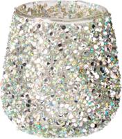 Theelichthouder 8 cm bead groen Nampook - Nampook