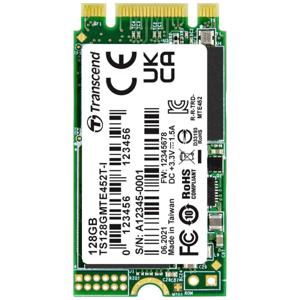 Transcend MTE452T-I 128 GB NVMe/PCIe M.2 SSD 2242 harde schijf PCIe NVMe 3.0 x2 Industrial TS128GMTE452T-I